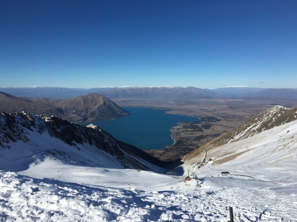 Ohau Ski Field - View from the top